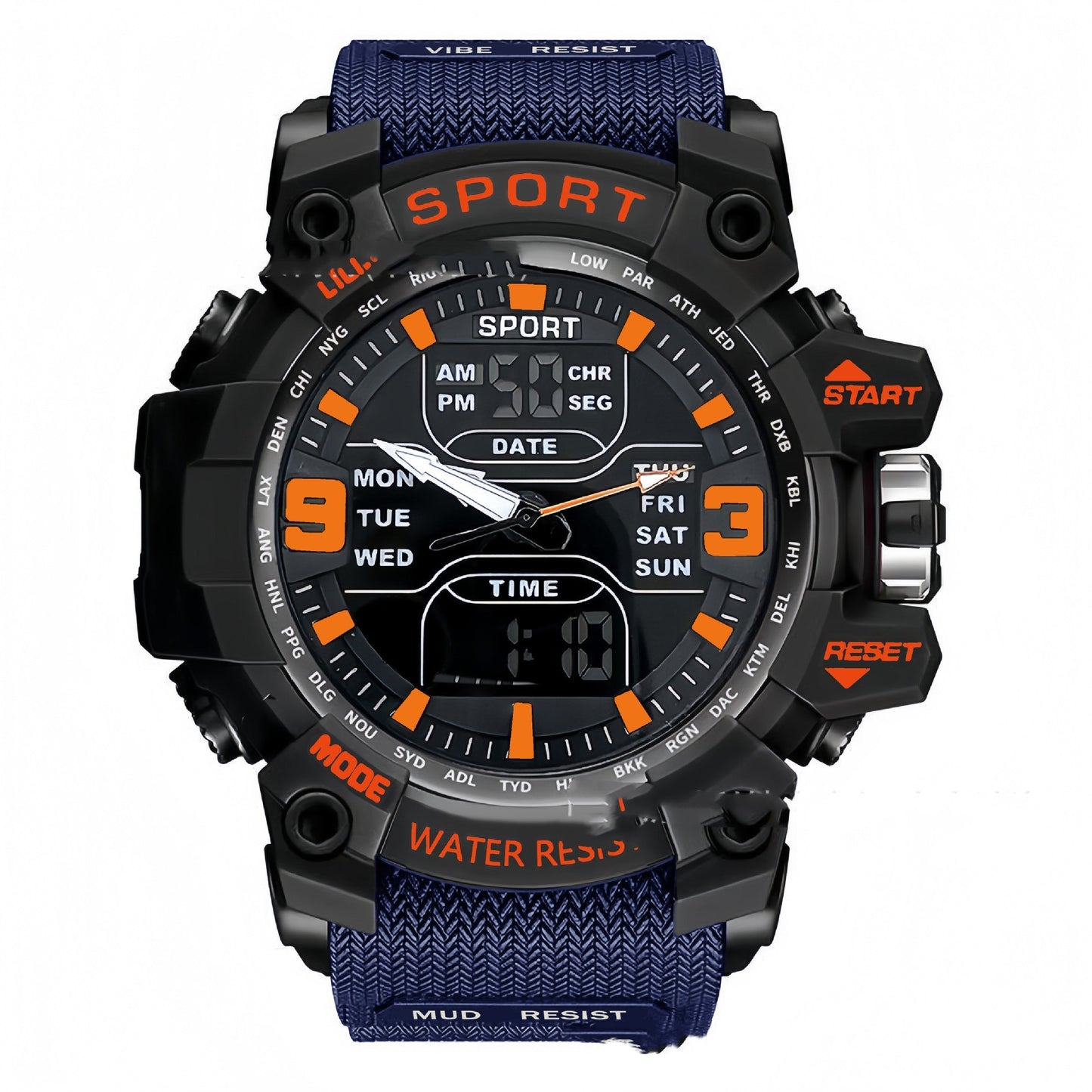 Stylish Technology Sports Luminous Men's Electronic Watch