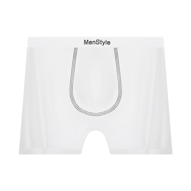 Men's Breathable Single-layer Seamless Boxers