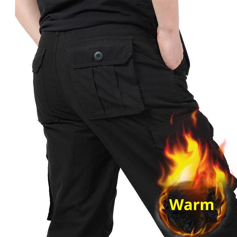 Extra Thick Warm With Fleece Men's Pants
