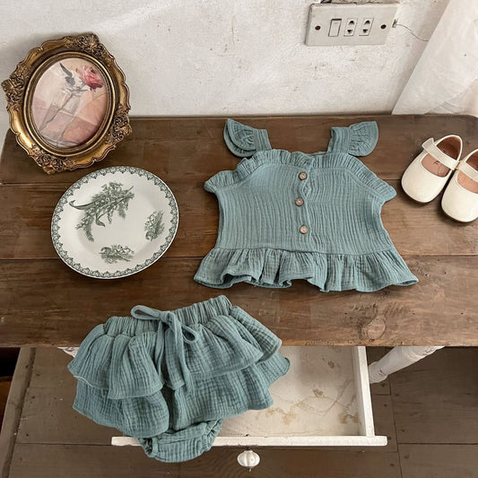 Girls' Western Style Fashion Children's Clothing