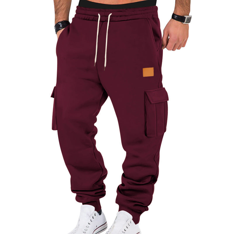 Men's Sports Multi-pocket Cargo Sweatpants