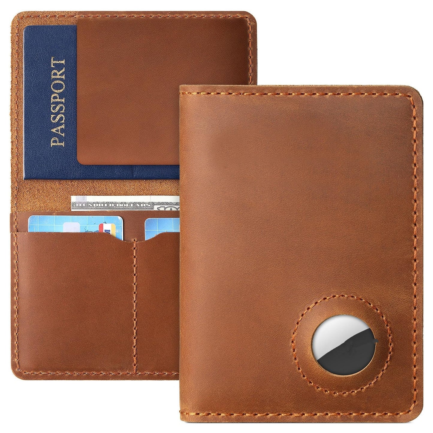 Men's Vintage First Layer Cowhide Handmade Wallet