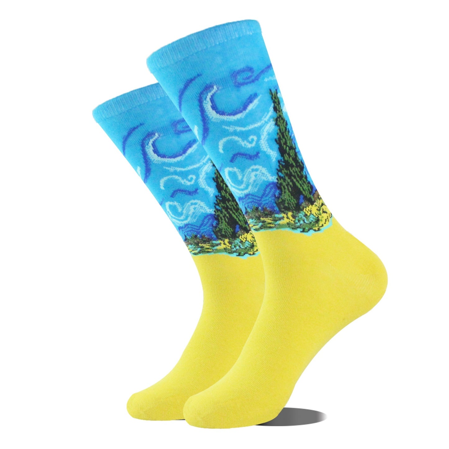 Mid Length Casual Versatile Cotton Men's Socks