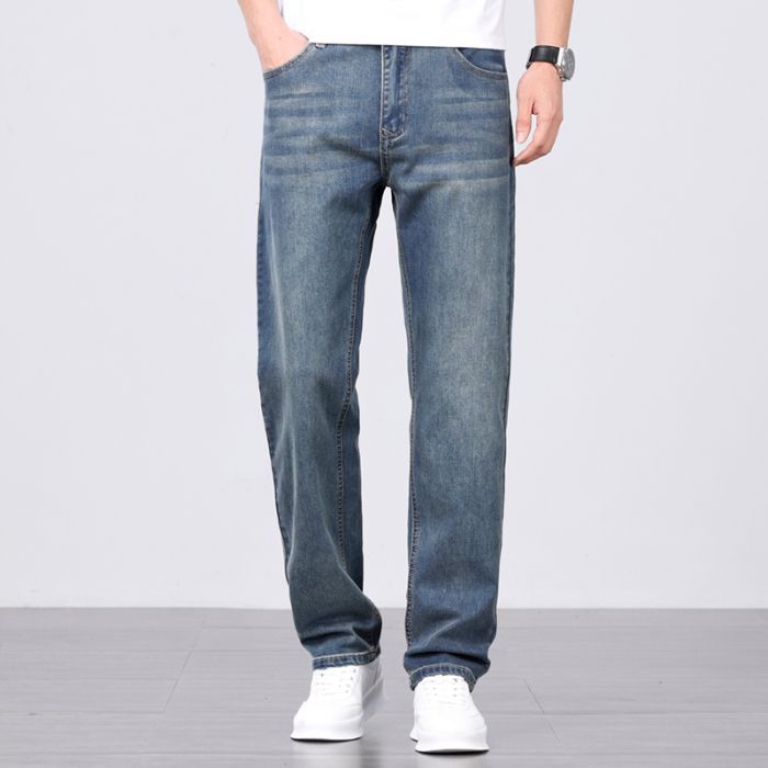 Men's Loose Straight Jeans