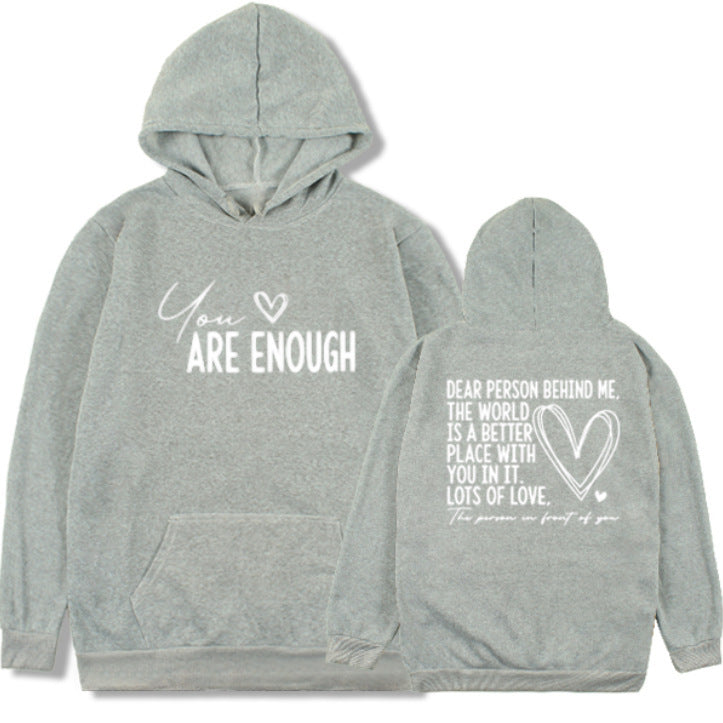 Men's "You Are Enough" Hoodies
