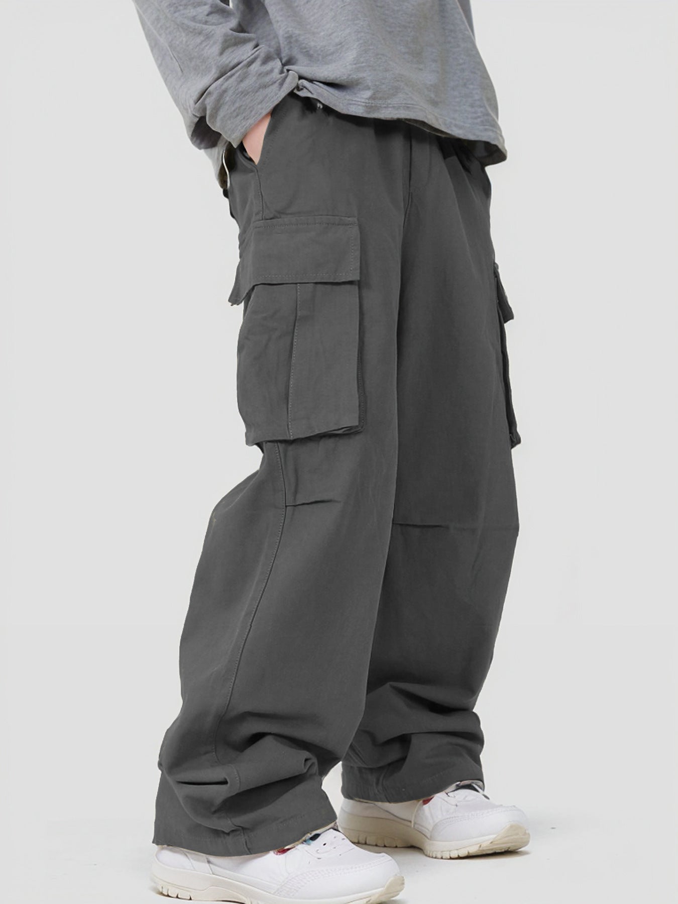 Men's Casual Loose Three-dimensional Pocket Cargo Pants