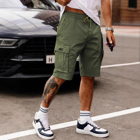 Workwear Shorts Men's New Summer American Straight Cropped Casual Shorts