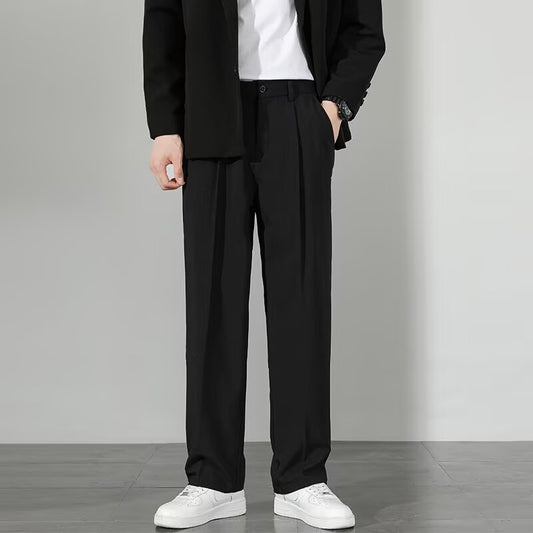 Men's Slim Fit Business Casual Thin Pants