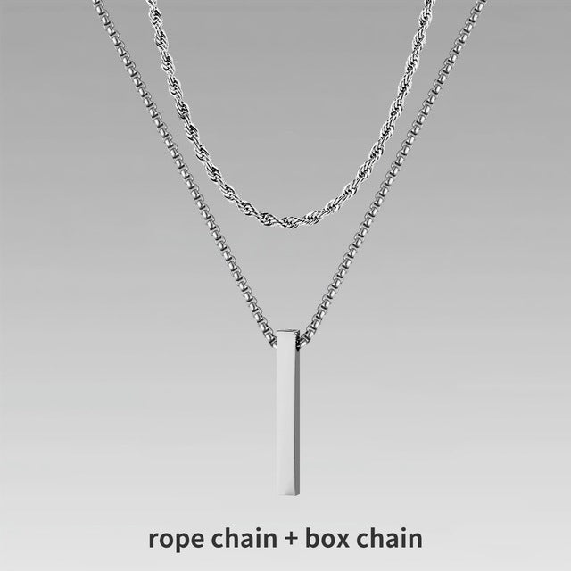 Men's Crystal Necklace