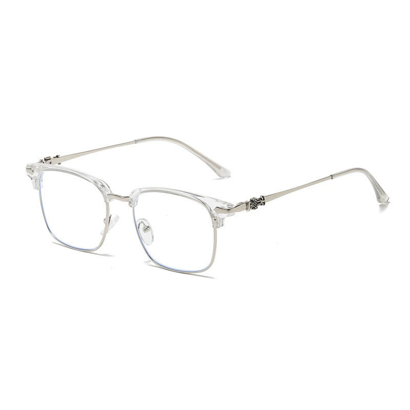 Men's Retro Plate Myopia Glasses