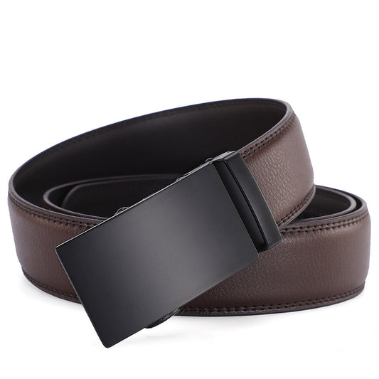 Men's All-match Automatic Buckle Cowhide Belts