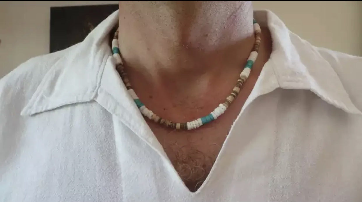 Beach Bohemian Necklace For Men