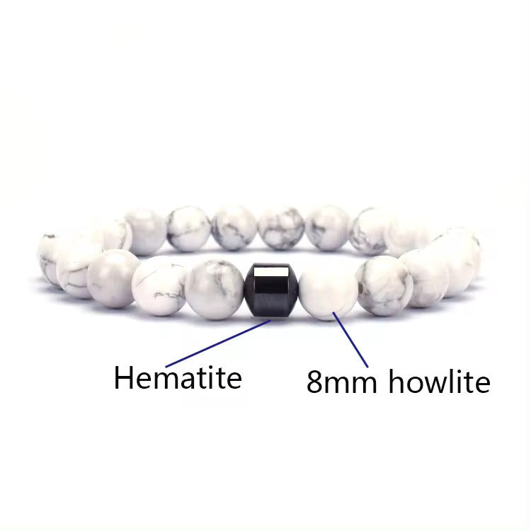 Men's Natural Gemstone Bracelet Vintage