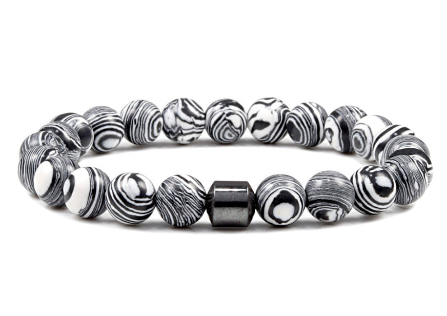 Men's Natural Gemstone Bracelet Vintage