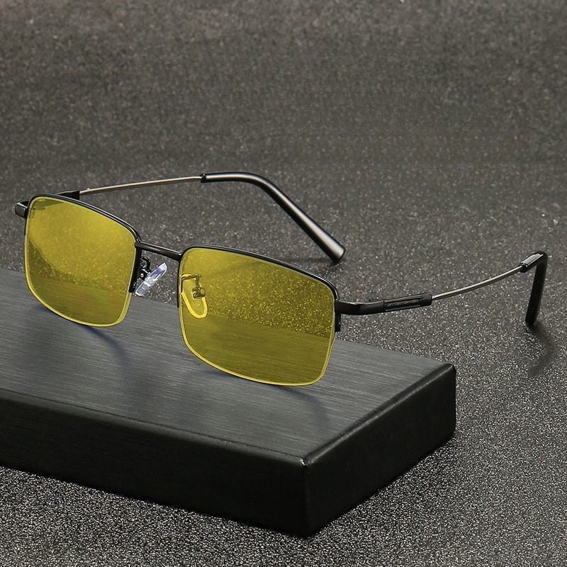 High Beam Night Vision Light Night Anti-glare HD Ultra Light Glasses For Men