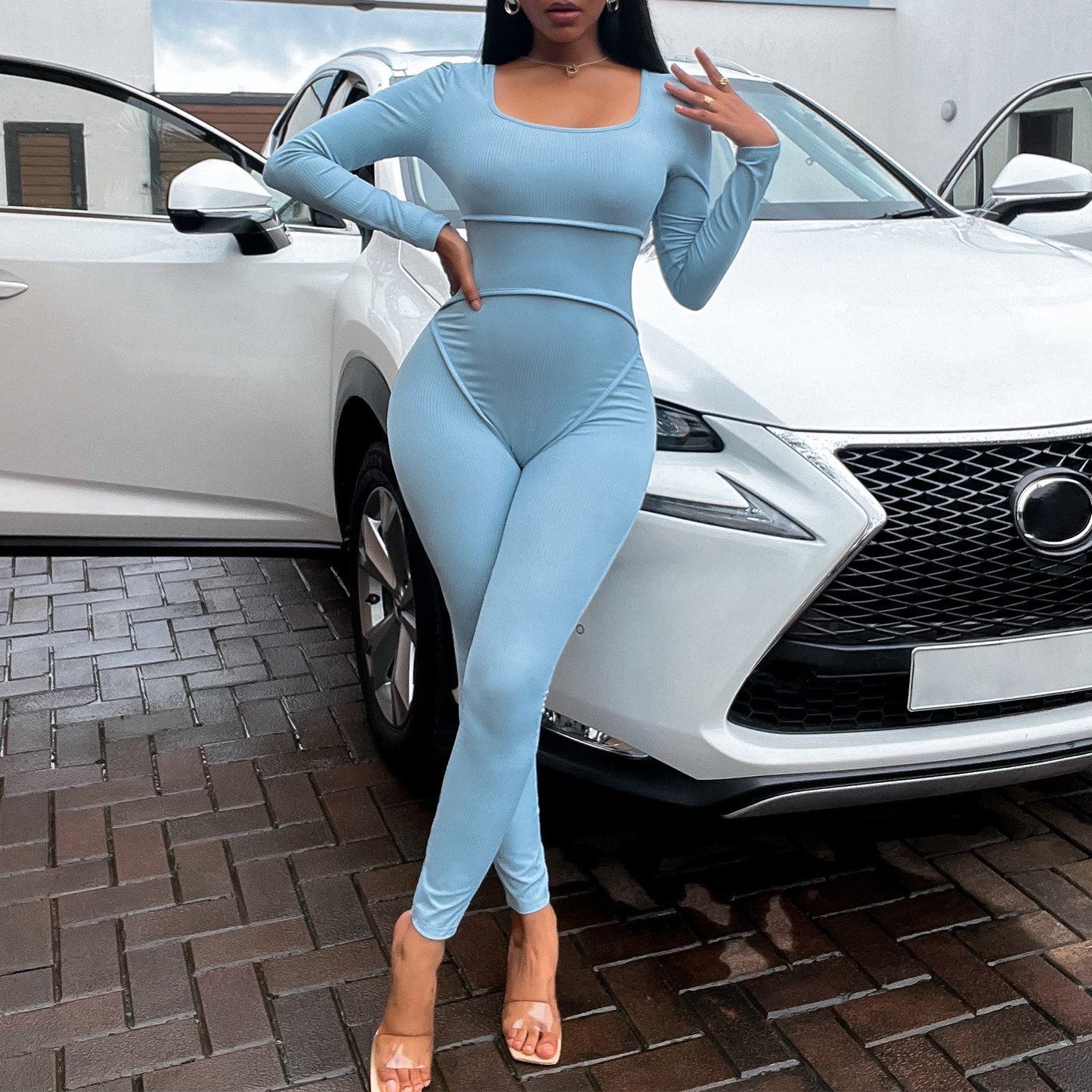 Women's Fashion Slim Slim Jumpsuit