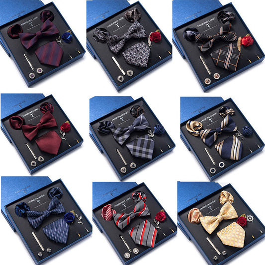 Men's 8-piece Tie Set