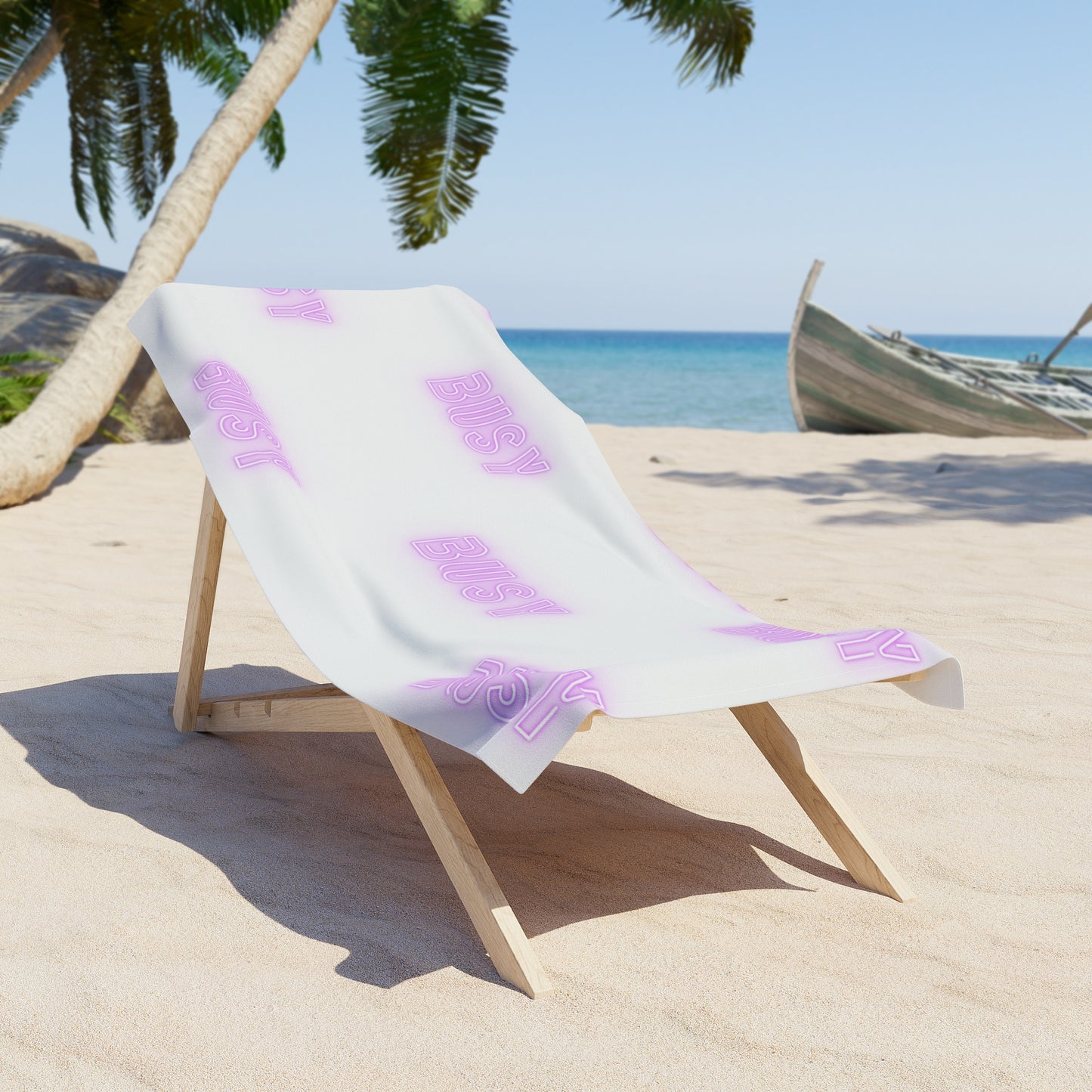 Beach Towel Busy