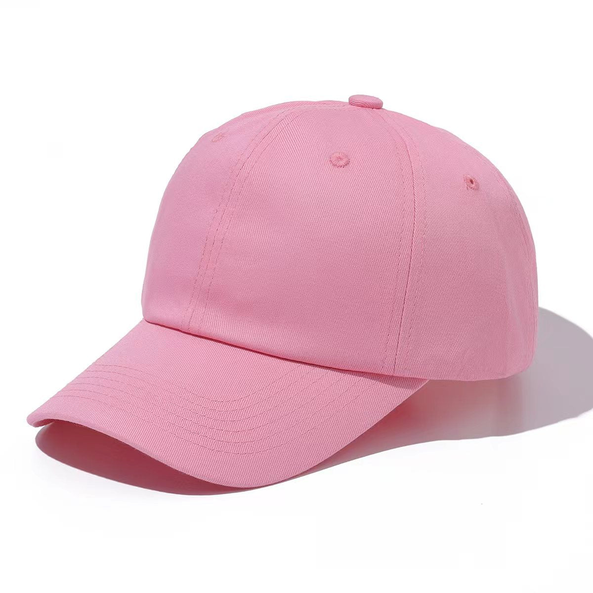 Men's Cotton Solid Color Baseball Cap