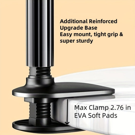 Updated Gooseneck Tablet Holder Stand For Bed 39.4inch Adjustable Flexible Arm Tablets Mount Clamp On Table