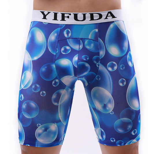 Men's Fashionable And Comfortable Printed Underwear