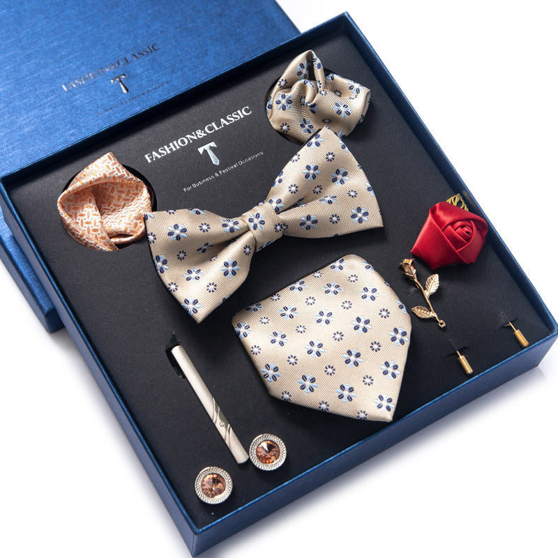 Men's 8-piece Tie Set
