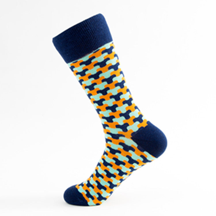 Men's Casual Cotton Socks