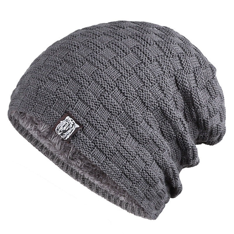 Men's Tiger Label Fleece Warm Beanie