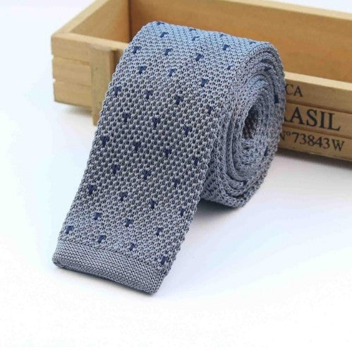 Men's Knitted Leisure Striped Ties