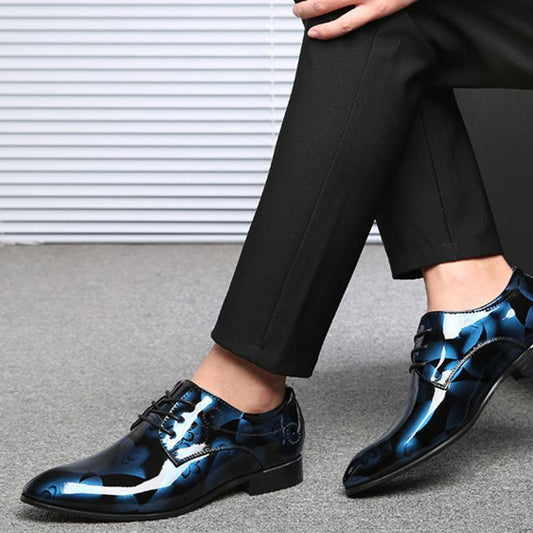 Men's Business Casual Shoes (Bright Leather)