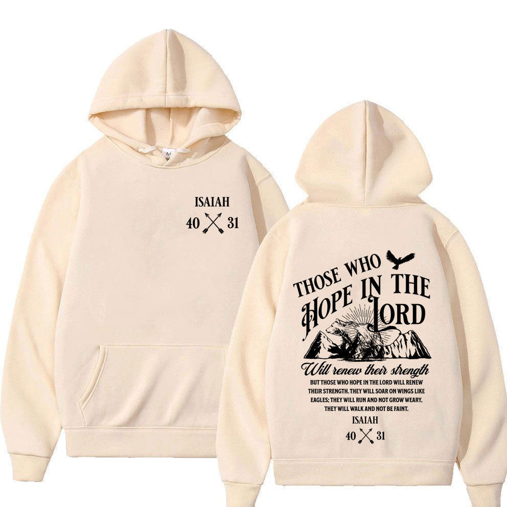 Men's Christian Print Hoodies