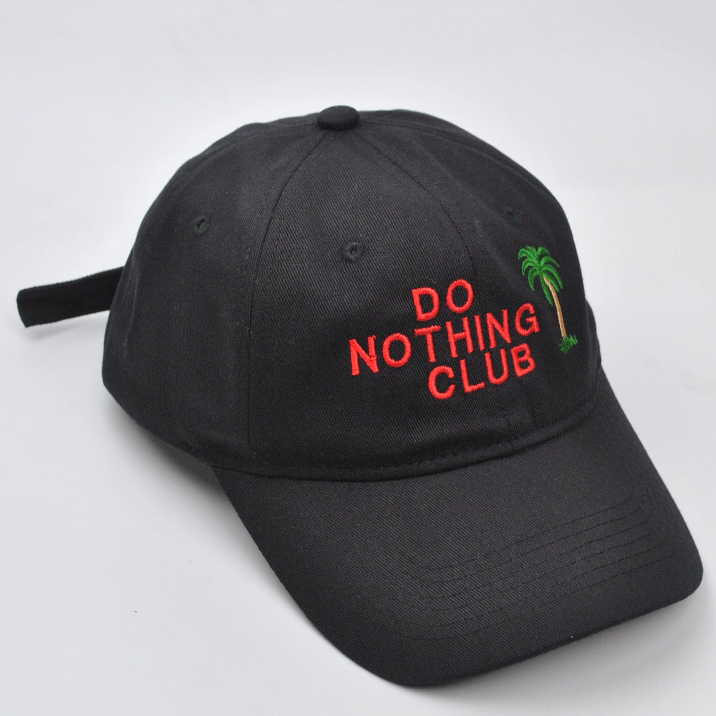 Men's "Do Nothing Club" Palm Embroidery Baseball Cap
