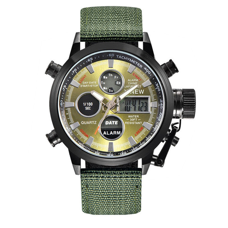 Men's Fashion Belt Multi-functional Watch