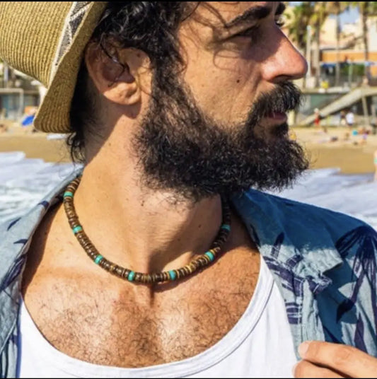 Beach Bohemian Necklace For Men