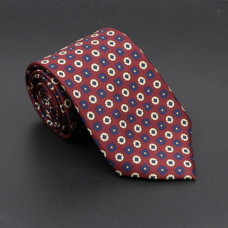 Men's Super Soft Bohemian Silk Ties