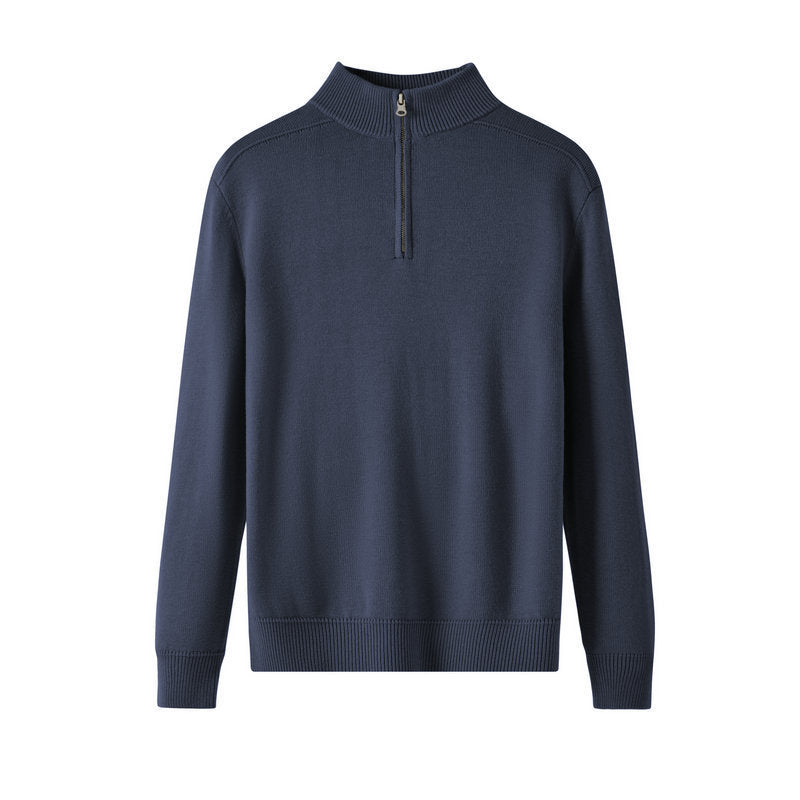 Men's Casual Thickened Wool Base Sweater