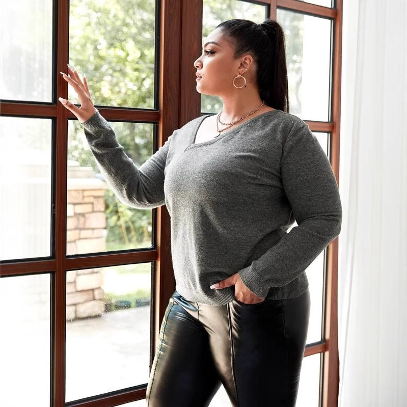 Plus Size Women's Sweater