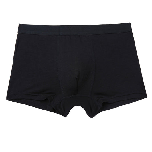 Men's Pure Color Bamboo Fiber Underwear