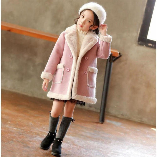 Winter children's clothing coat