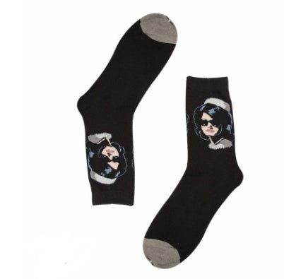 Mid Length Casual Versatile Cotton Men's Socks
