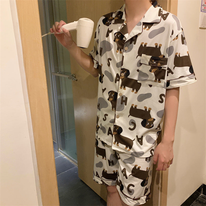 Men's Fashion Digital Dog Pajamas