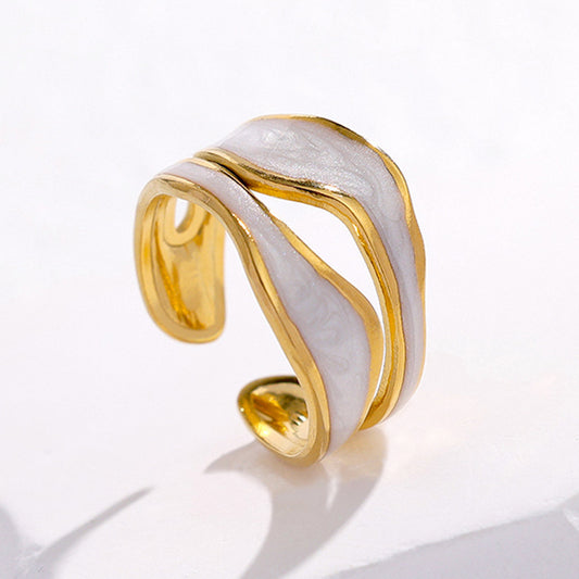 Simple Titanium Steel Ring