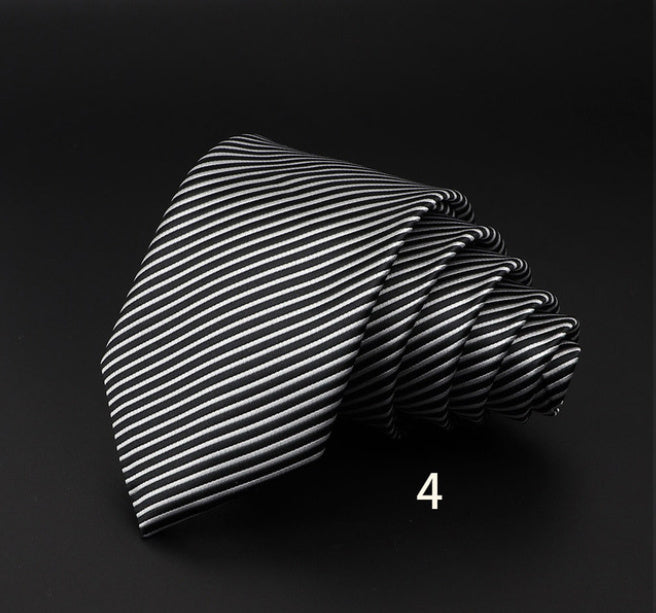 Men's Striped Polyester Fiber Ties
