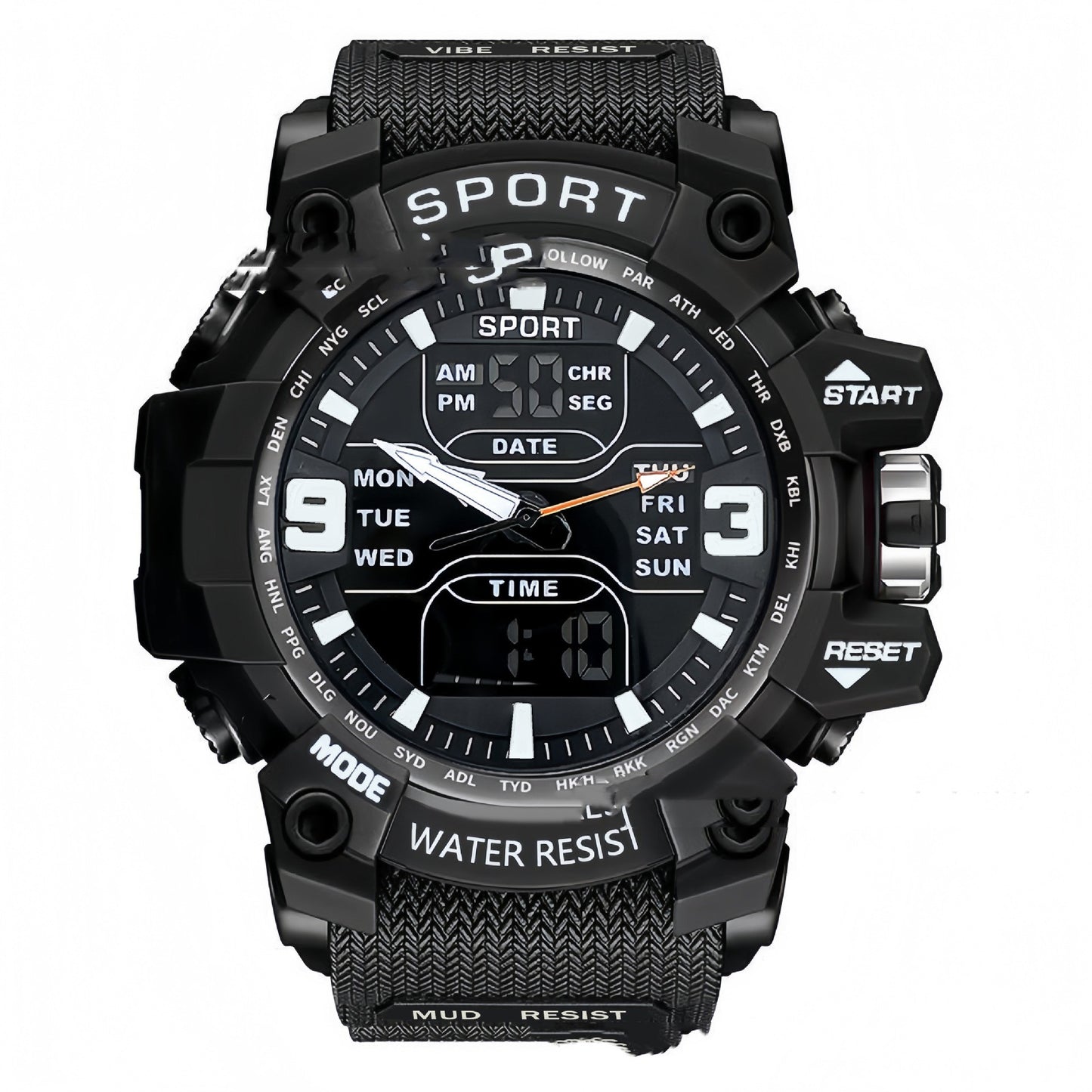 Stylish Technology Sports Luminous Men's Electronic Watch