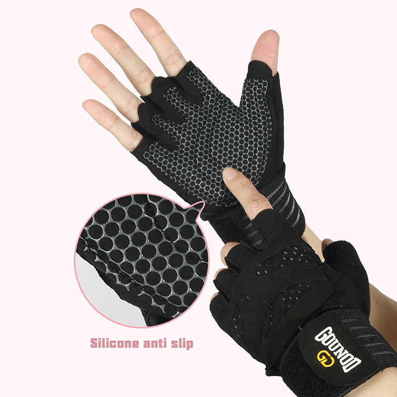 Fitness Gloves Lengthened Exercise Breathable And Wearable