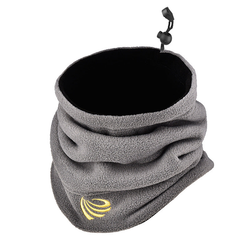 Men's Winter Fleece-lined Thick Scarf