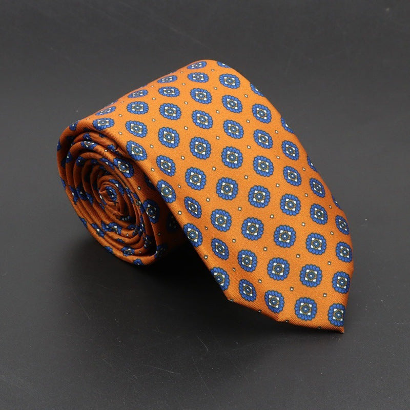 Men's Super Soft Bohemian Silk Ties