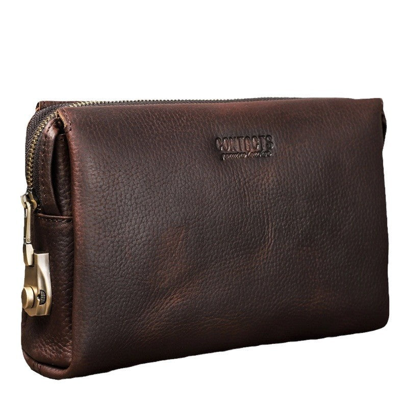 Men's First Layer Cattlehide Leather Bag