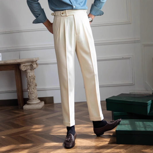 Men's British Style Business Casual Pants