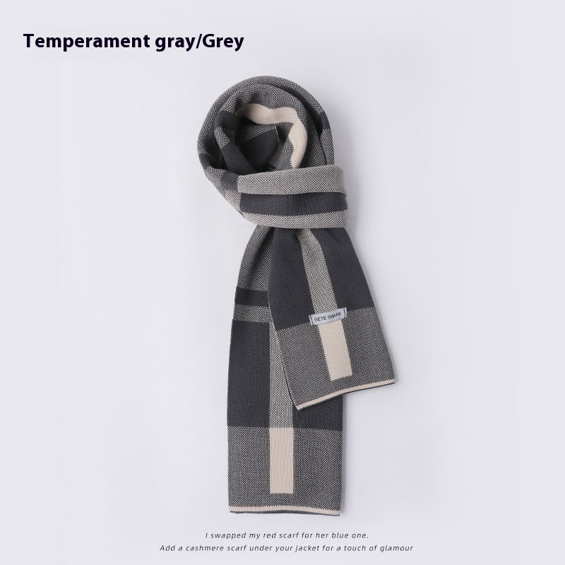 Men's Windproof Neck Protection Scarf